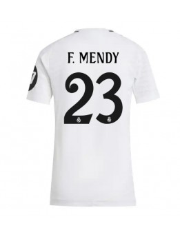 Real Madrid Ferland Mendy #23 Replika Hemmakläder Dam 2024-25 Kortärmad